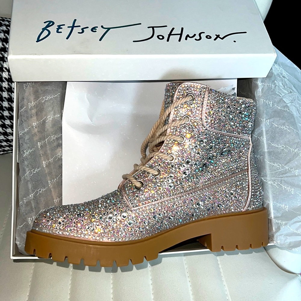 Betsey Johnson Boots. Size 9.5. Brand new in box